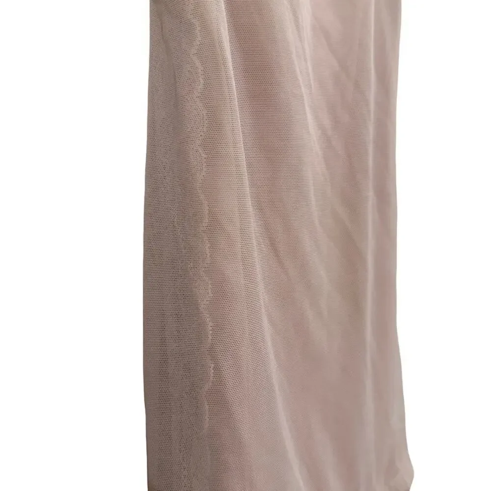 Assets Red Hot Label Spanx 1684 Rose Dust Luxe Lean Open Bust Tank Shaper Cami S